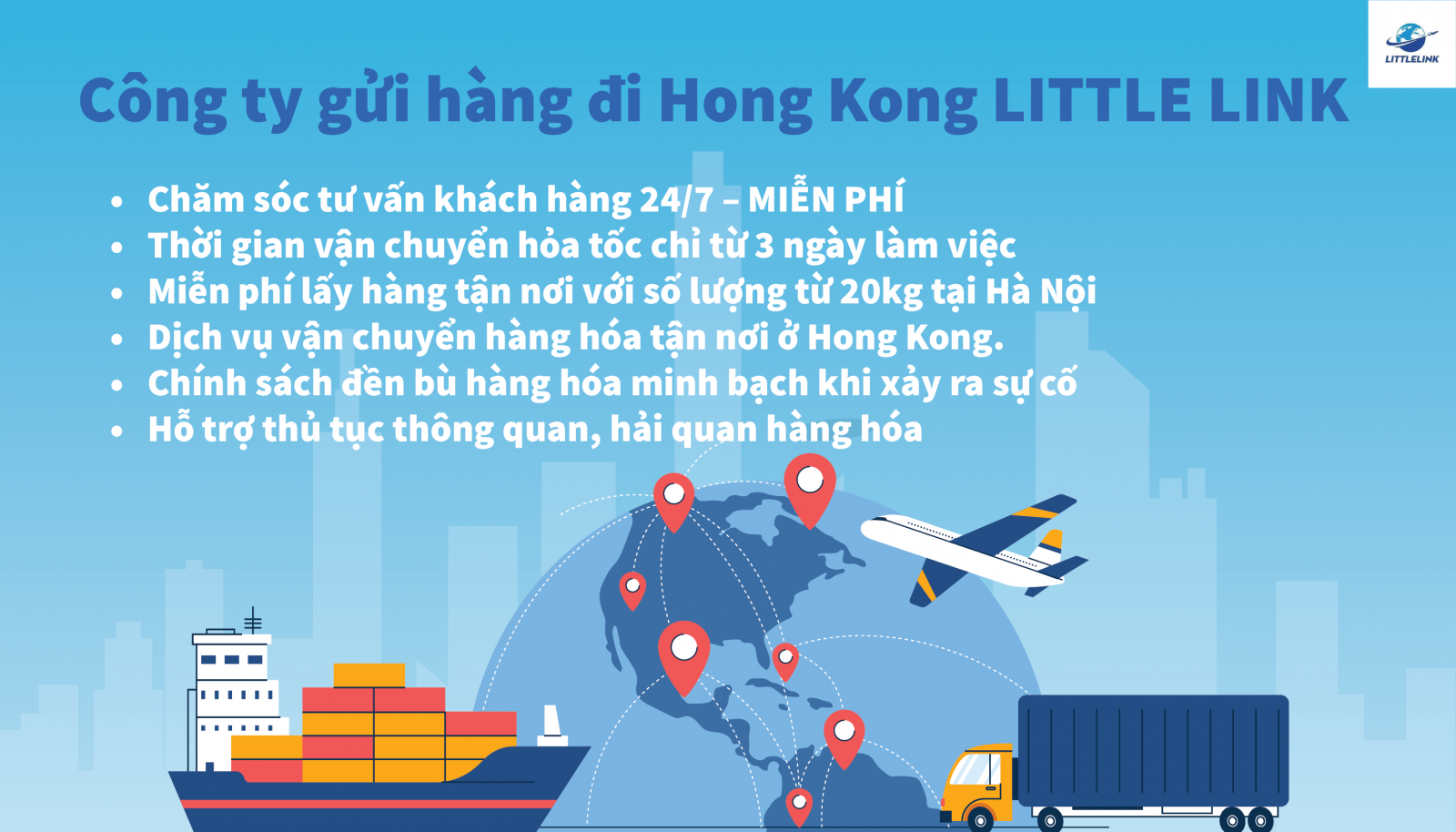 công ty gửi hàng đi hong kong, vận chuyển hàng đi hong kong, vận chuyển hàng từ hong kong về việt nam